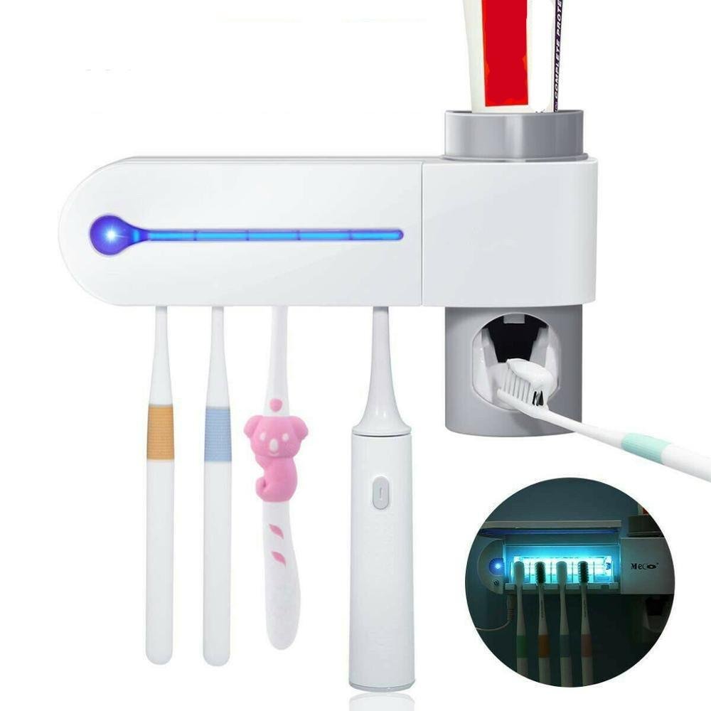 Antibacterial UV Toothbrush Holder And Sterilizer