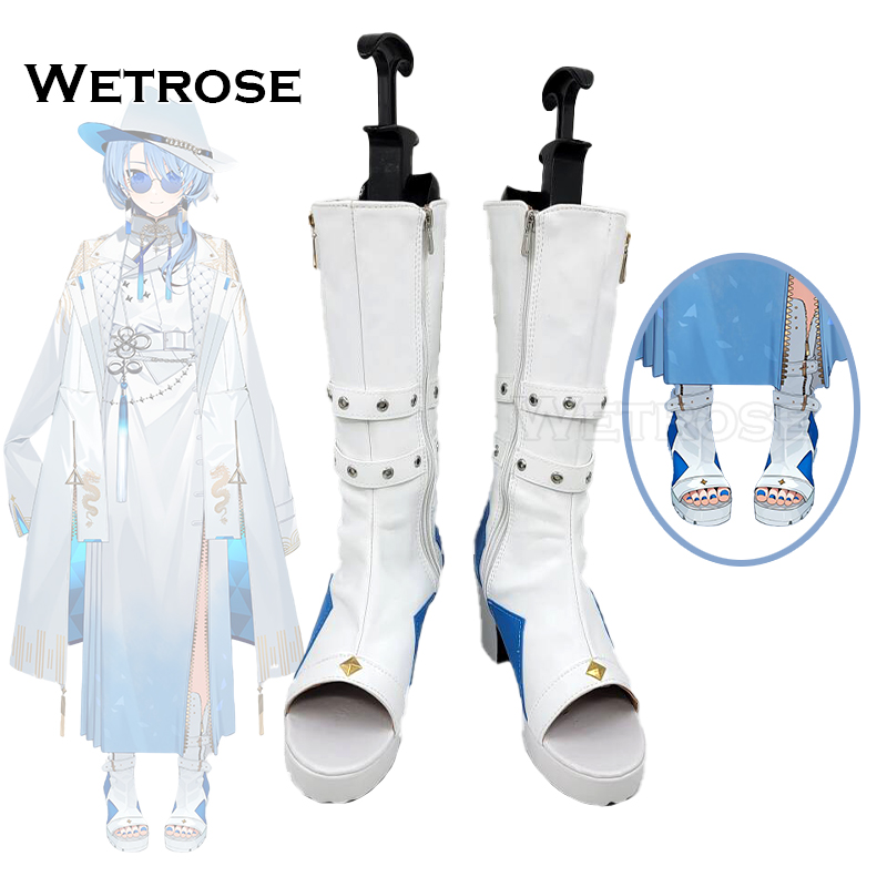 [Wetrose] Pre-Order Hololive JP Vtuber Hoshimachi Suisei 星街すいせい 東洋風ス-ツ 2024 New Outfit Costume Cosplay Shoes