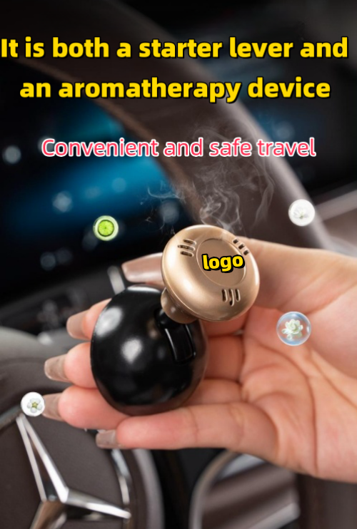 Metal One-touch Start Rocker Ball Car Button Key Protection Cover