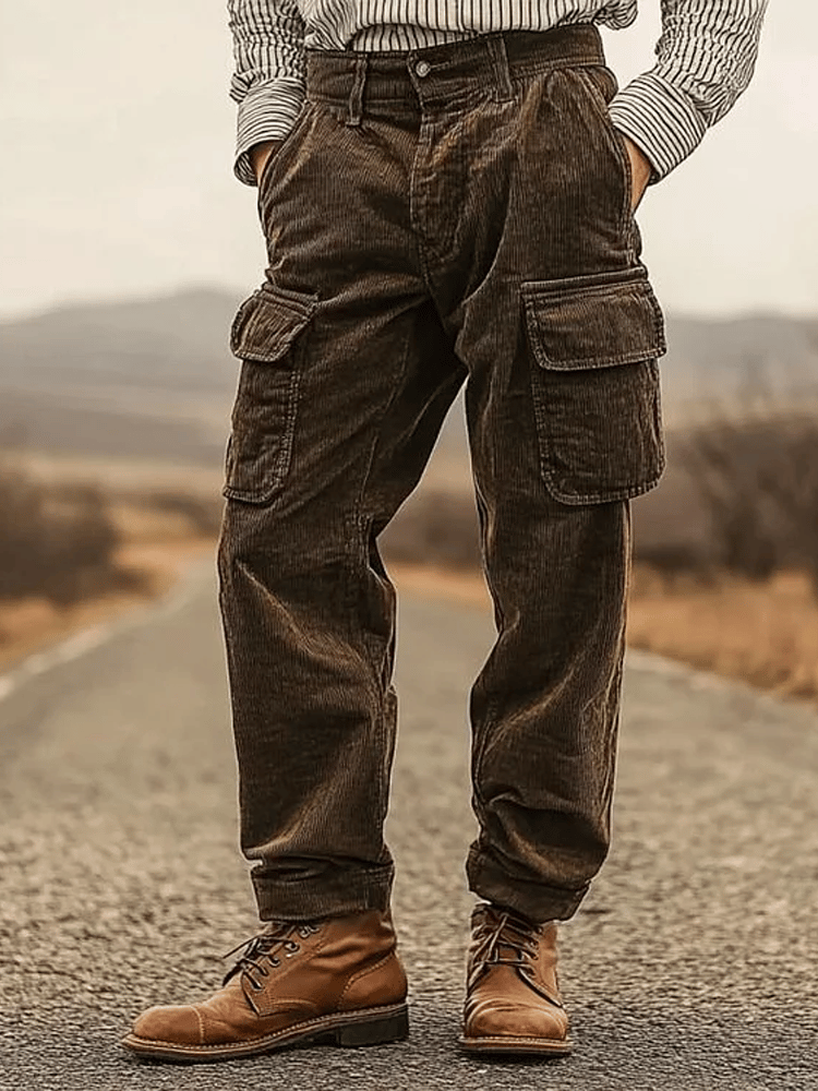 Men's Vintage Corduroy Outdoor Casual Pants