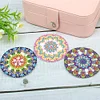 3pcs DIY Datura Diamond Painting Makeup Mirror Portable Kits