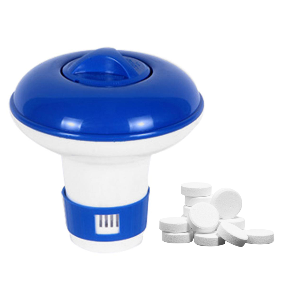 

Pool 5 inch Auto Afloat Chlorine Bromine Drug Dispenser+Effervescent Tablet, 501 Original
