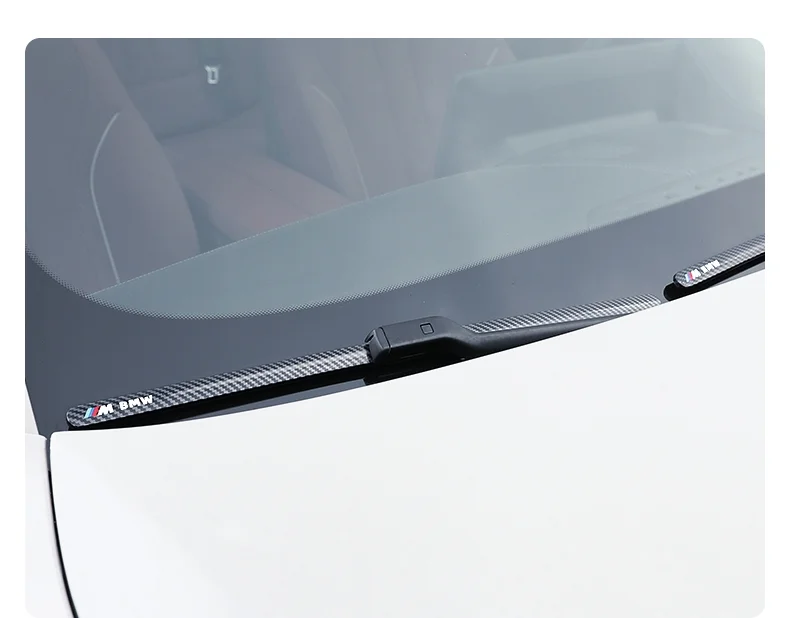 Carbon fiber pattern exclusive logo wiper(2PC)