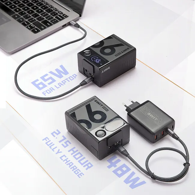 OMNI-99S 99Wh USB-C Info Pocket V-mount Battery