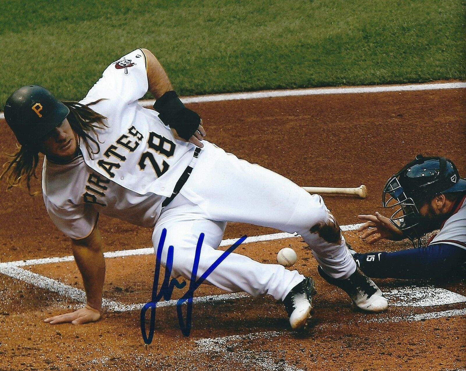 Signed 8x10 JOHN JASO PITTSBURGH PIRATES Autographed Photo Poster painting- COA