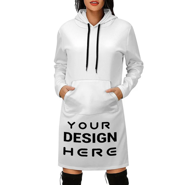 Personalized Design Women's Long Sleeved Dress Full Print