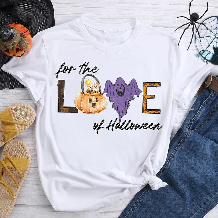 For The Love Of Halloween T-Shirt-07515-Annaletters