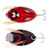 8Pcs Cicada Bait Fishing Lure Insect Bug Lure Sea Beetle Crank Floating Wobblers