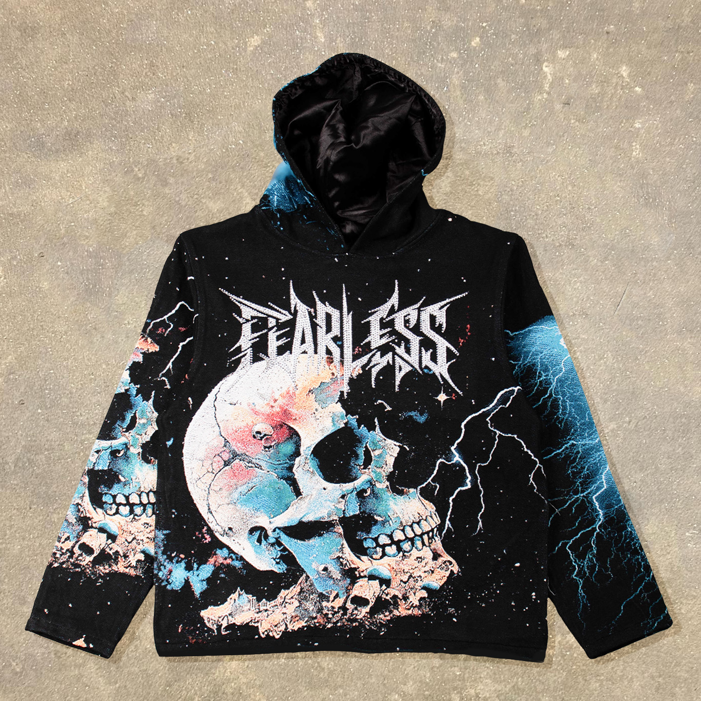 Decaye Print Long Sleeve Hoodies