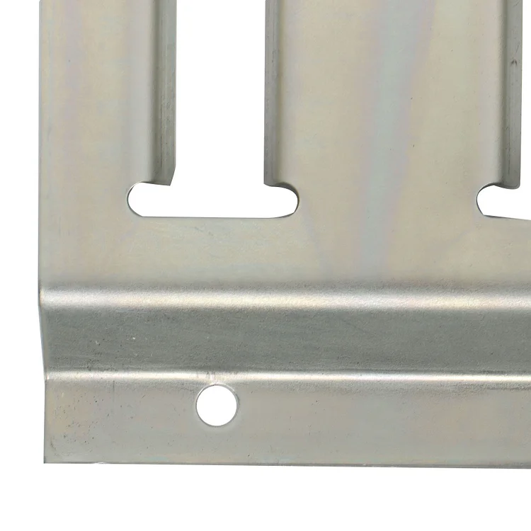 SEBLAFF 2-Pack 2 Ft Galvanized Steel E Track Tie Down Bar Rail Kit Loads Up to 2,000 Lbs Replacement for Fixing Garages Vans Trailers Motorcycle Tie Downs ATV Mountings