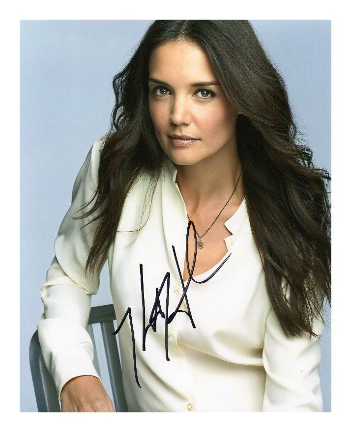 KATIE HOLMES AUTOGRAPHED SIGNED A4 PP POSTER Photo Poster painting PRINT 11