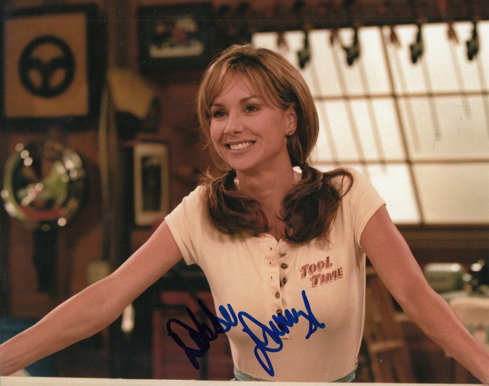 DEBBE DUNNING signed (HOME IMPROVEMENT) 8X10 *Heidi Keppert* PROOF W/COA #5