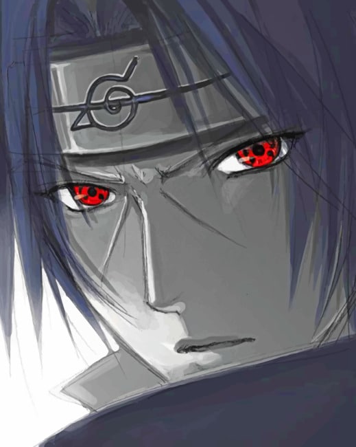 

Cool Itachi Uchiha – Animes Paint By Numbers - 40*50CM, 501 Original