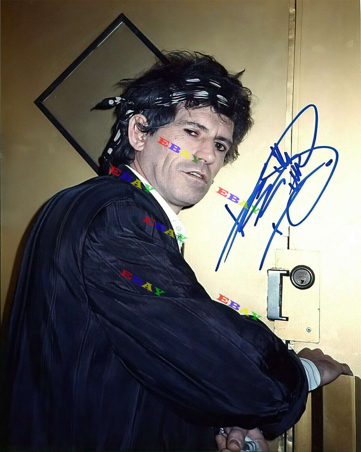 KEITH RICHARDS Rolling Stones Autographed signed 8x10 Photo Poster painting Reprint