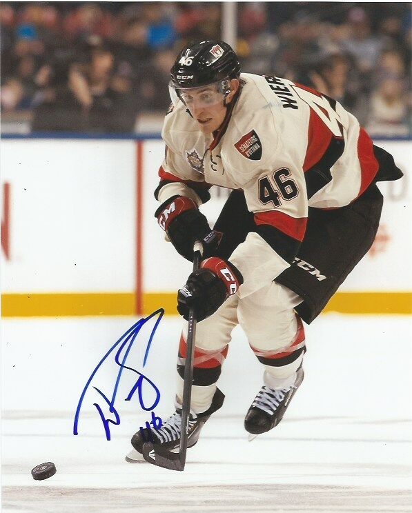 Ottawa Senators Patrick Wiercioch Signed Autographed 8x10 Photo Poster painting COA B