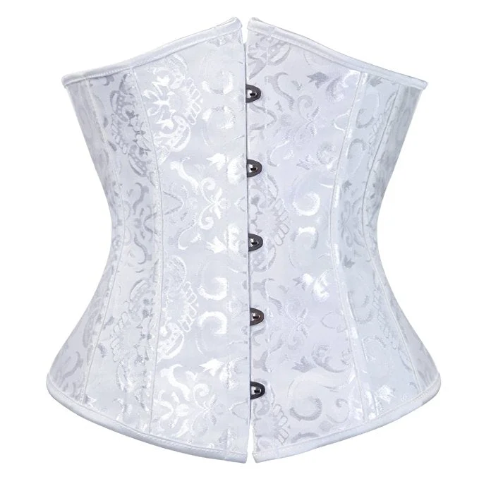 Sexy Corset Underbust Waist Cincher Corsets Gothic Corset Top Bustier Plus Size Corpete Corselet Black White Red Blue S-6XL