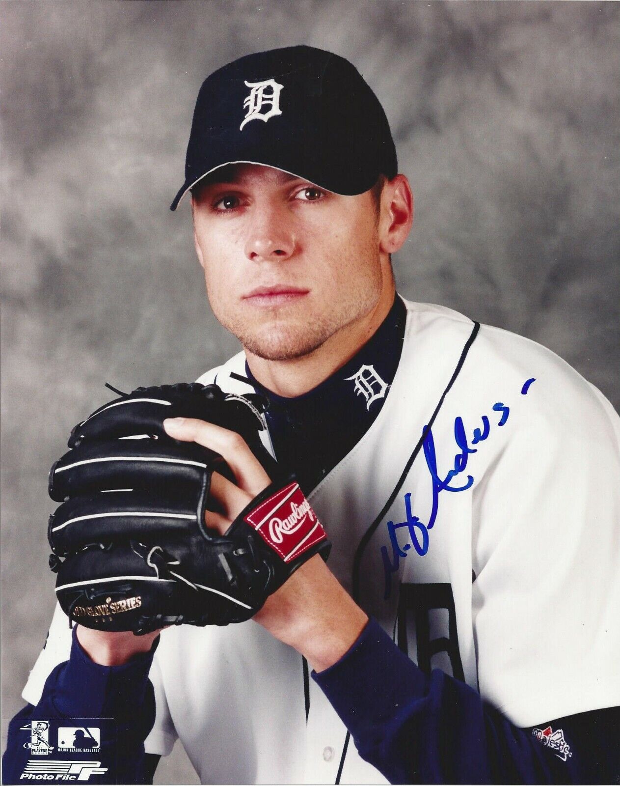 Matt Anderson autographed 8x10 Detroit Tigers#S887