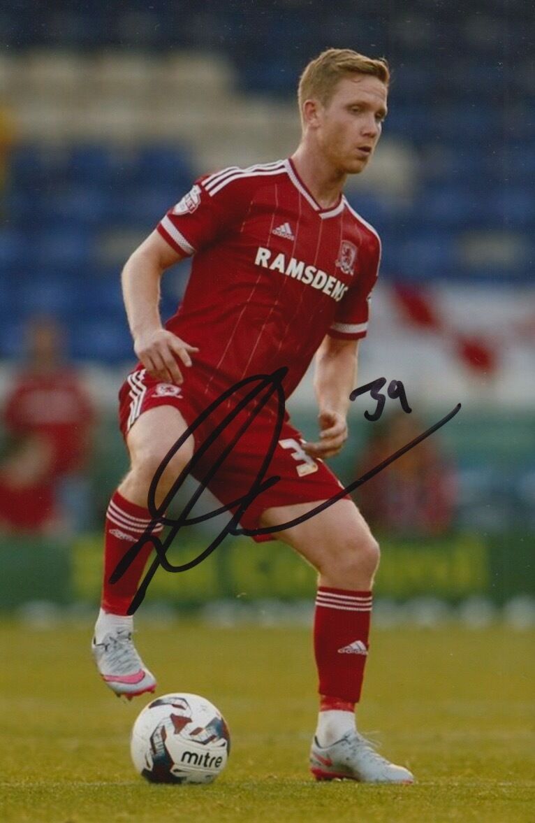 MIDDLESBROUGH HAND SIGNED ADAM FORSHAW 6X4 Photo Poster painting 1.