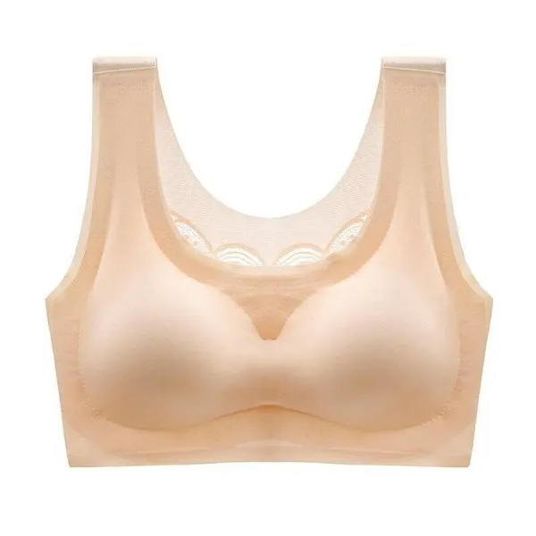 Deerwon Bra-Ultra-thin Plus Size Ice Silk Comfort Bra