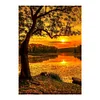 Diamond Painting -DIY Full Square Drill Sunset Landscape