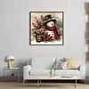 Christmas Snowman-11CT Stamped Cross Stitch 40*40cm/15.75*15.75in tapestrymarket