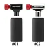 Bicycle CO2 Valve Head Kit with Foam Sleeve M&A Valves Adapter for Cycling