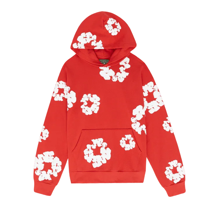 Denim Tears The Cotton Wreath Sweatshirt 'Red'