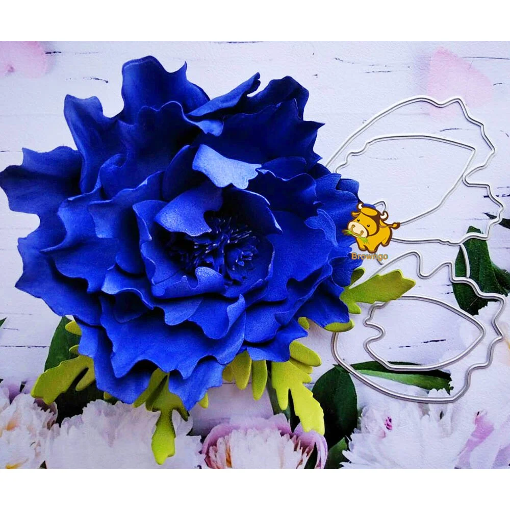 Beautiful Many Flower Series Metal Cutting Dies Stencil Template For DIY Scrapbooking Embossing Paper Cards Album Making Dies