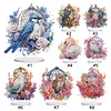  5D DIY Special Shape Diamond Painting Desk Ornament Flower Cage Birds Decor Kit