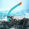 Semi-Dry Snorkel Diving Snorkel Tube One-Way Purge Valve for Snorkeling Swimming
