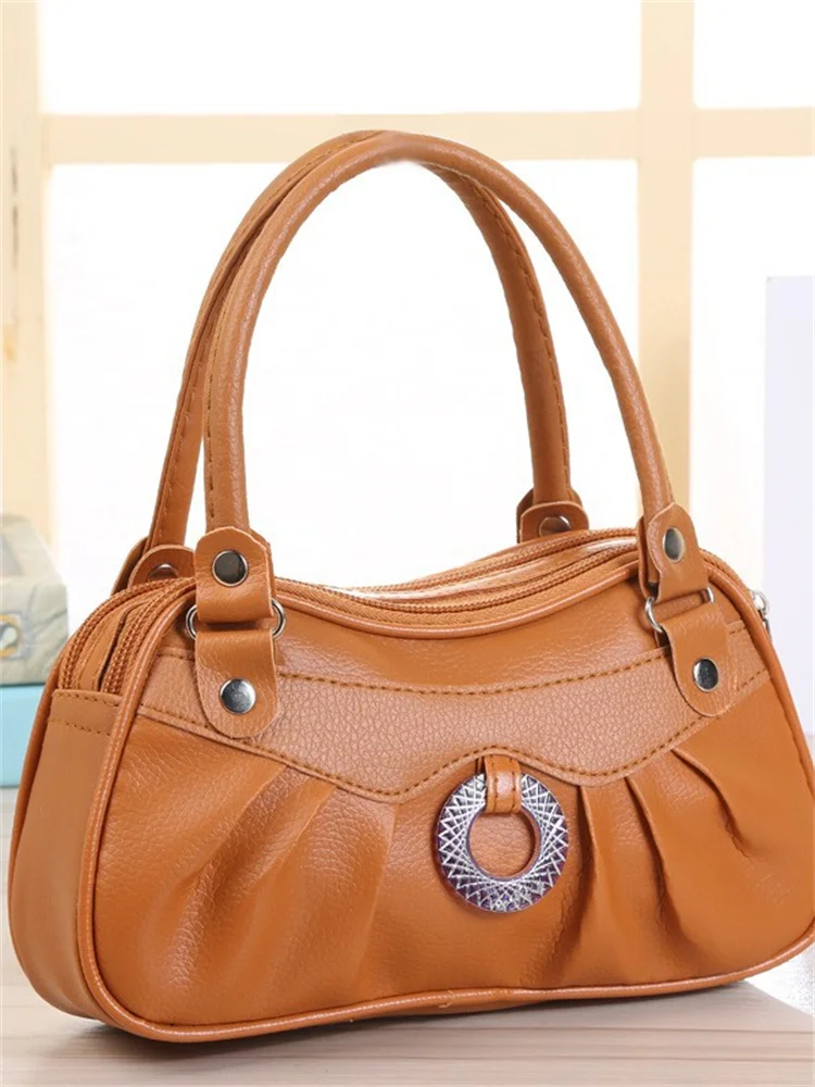 Cute Pinched Ring Pendant Portable Handbag