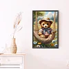 (40*60cm)Bear - Full Round Drill Diamond Painting