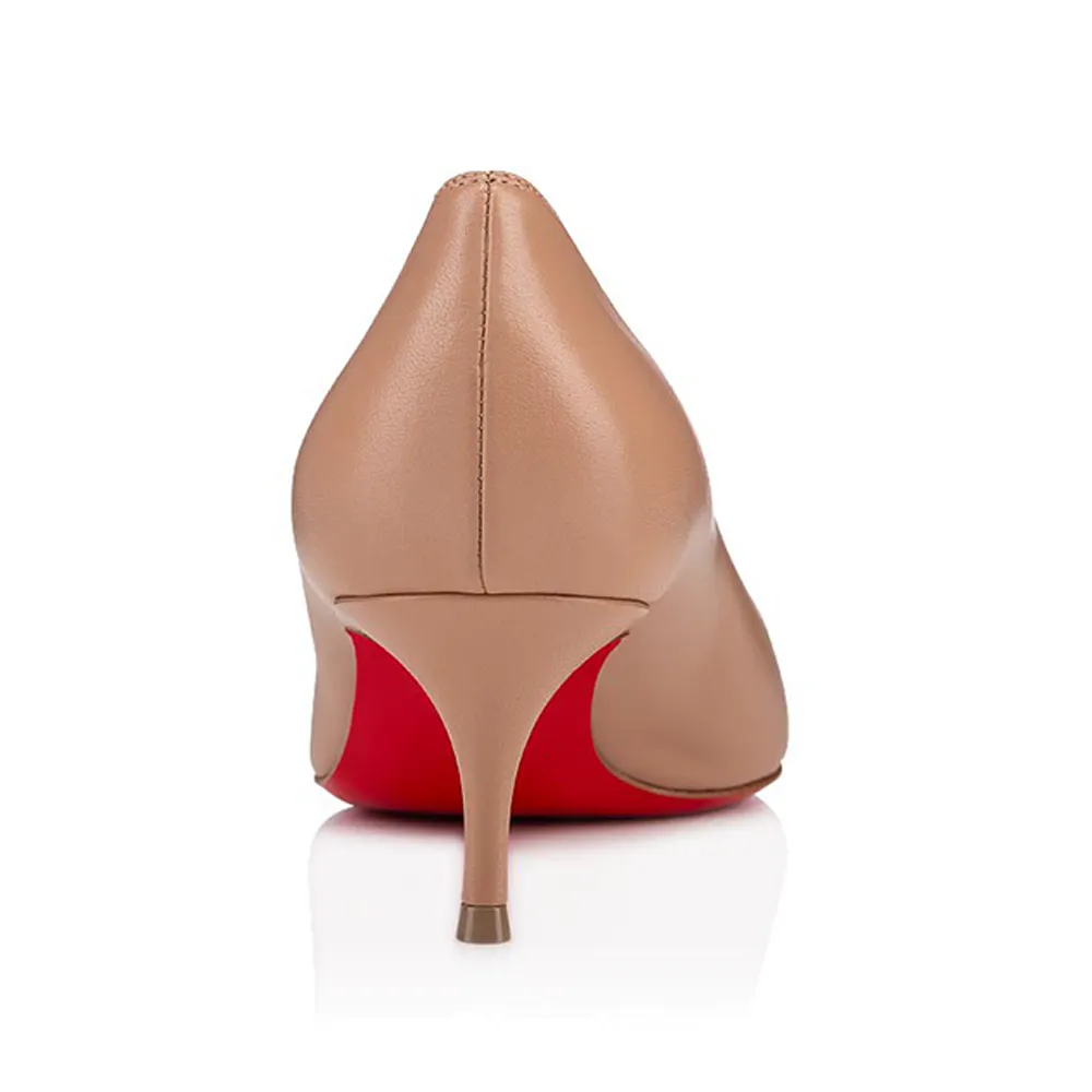 60mm Kitten Red Soles Summer Daily Matte Pumps-vocosishoes
