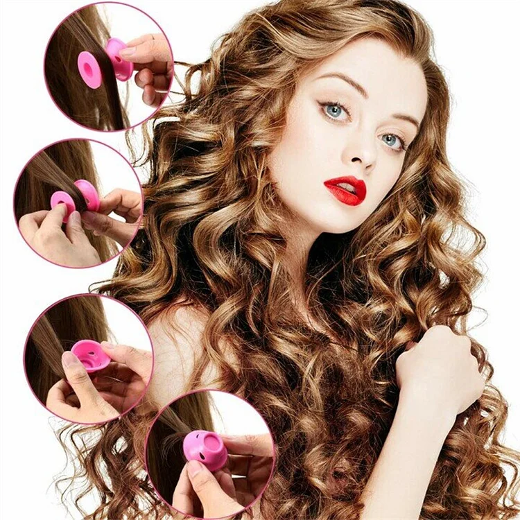 Cubicbee™ Silicone Hair Curlers