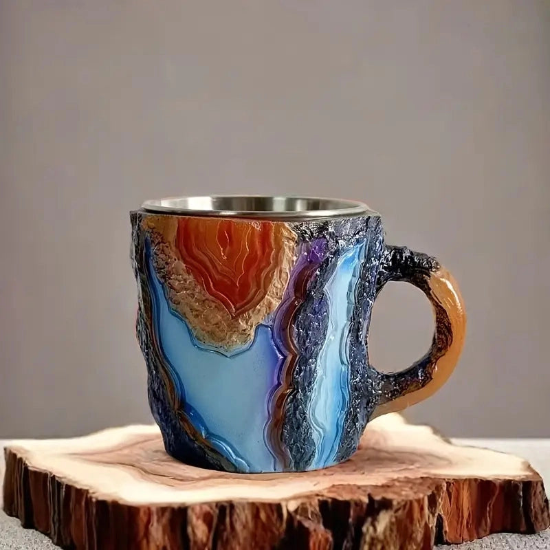 Minimalist Solid Color Synthetic Resin 1 Piece Mug
