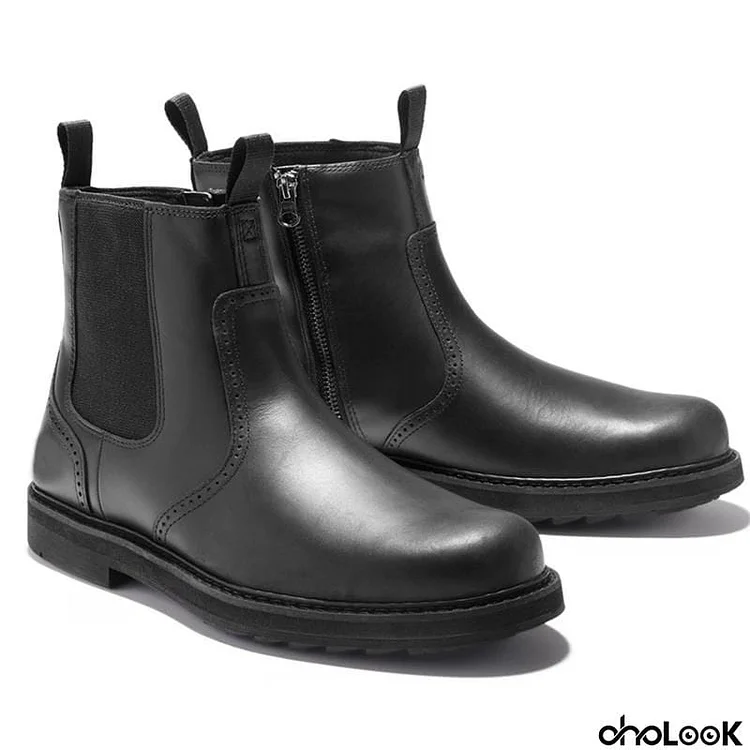 Men's Casual Fashion High-top Chelsea Boots