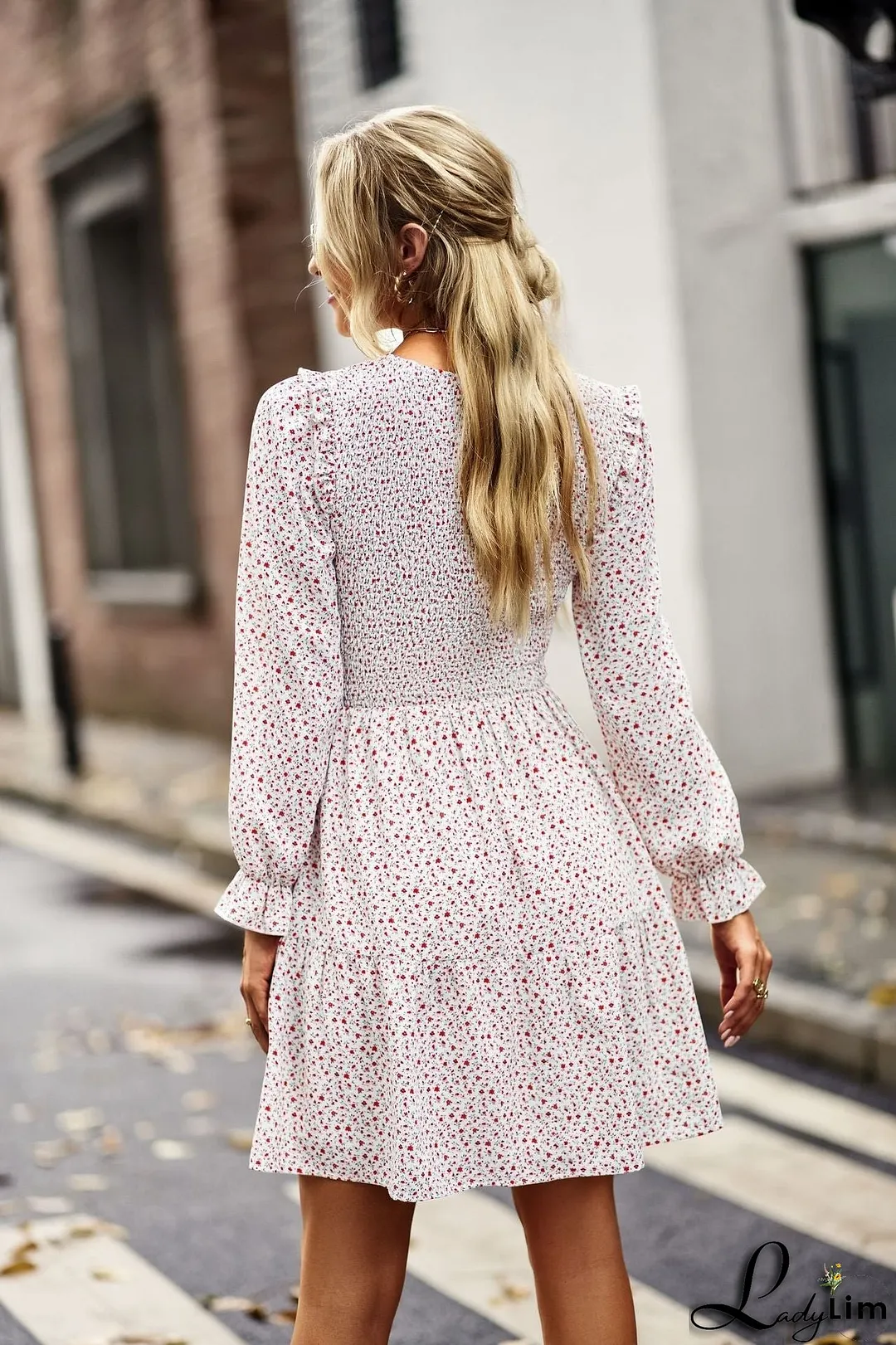 Elegant and Casual winter Dress