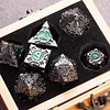 Metal DND Dice Set Dungeons & Dragons Dice Set Polyhedron for RPG Board Games Tabletop Game Accessories