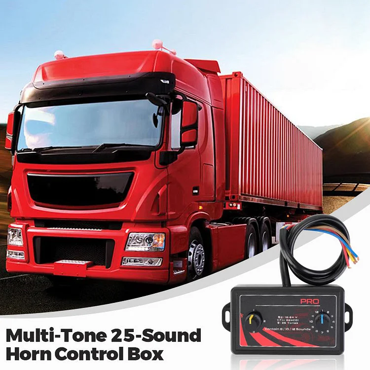 🔥 2025 Hot Sale 49% OFF🔥Multi-Tone 25-Sound Horn Control Box