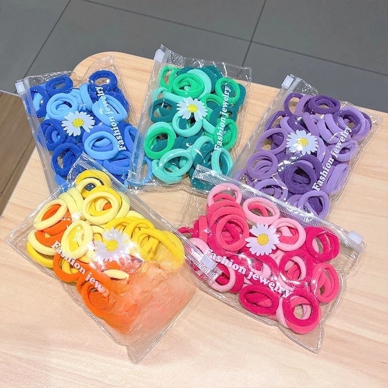 Women’s Cute Round Cloth Hair Tie