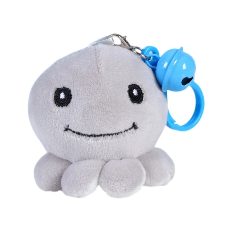 Net Red Cute Little Octopus Pendant Plush Toy Doll Bag Bag Pendant Keychain Doll