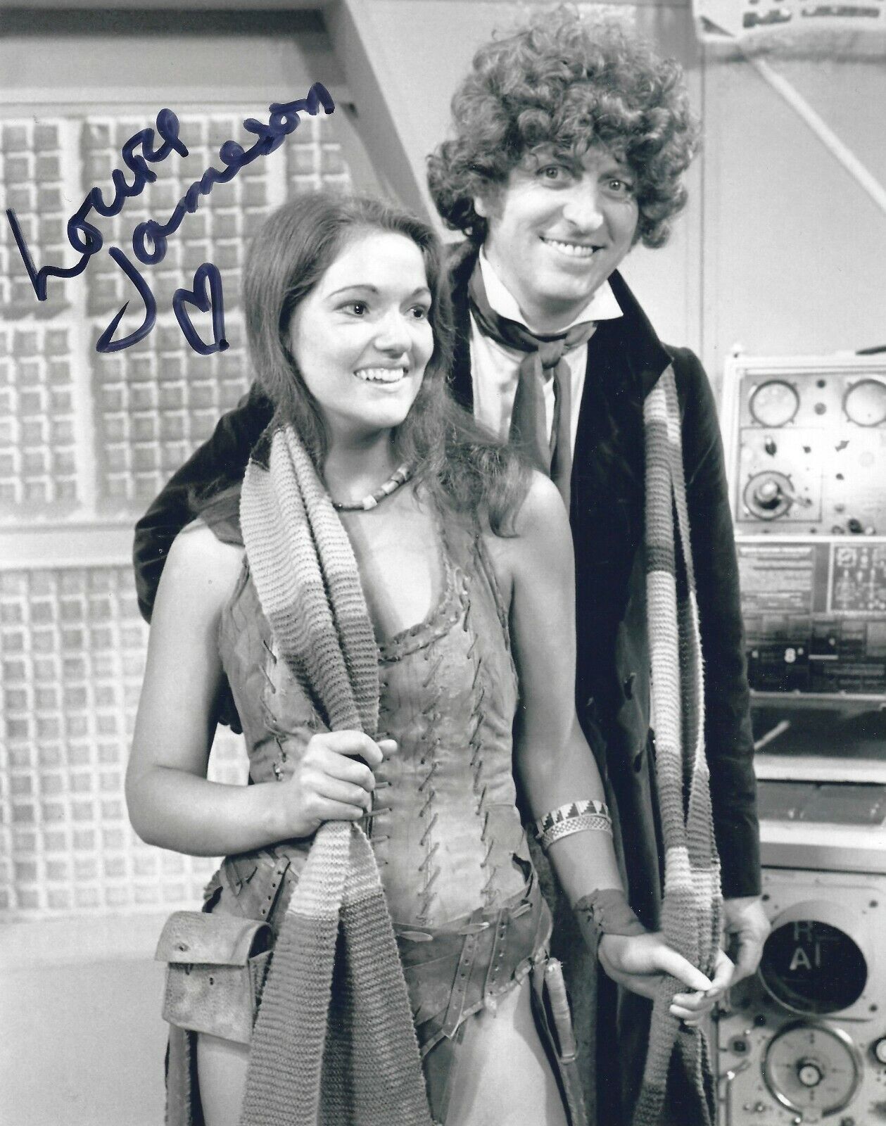 LOUISE JAMESON DR WHO SIGNED 8x10 Photo Poster painting 1 UACC & AFTAL RD DOCTOR WHO AUTOGRAPH