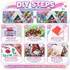 Butterfly Flower X 5D Partial Drill DIY Diamond Painting Kit 30*30cm