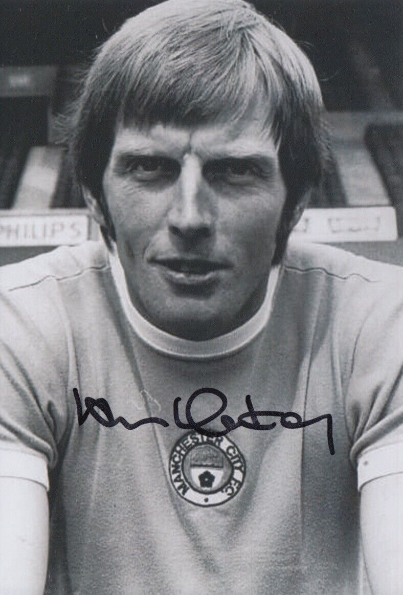 ALAN OAKES HAND SIGNED 6X4 Photo Poster painting MANCHESTER CITY FOOTBALL AUTOGRAPH 5