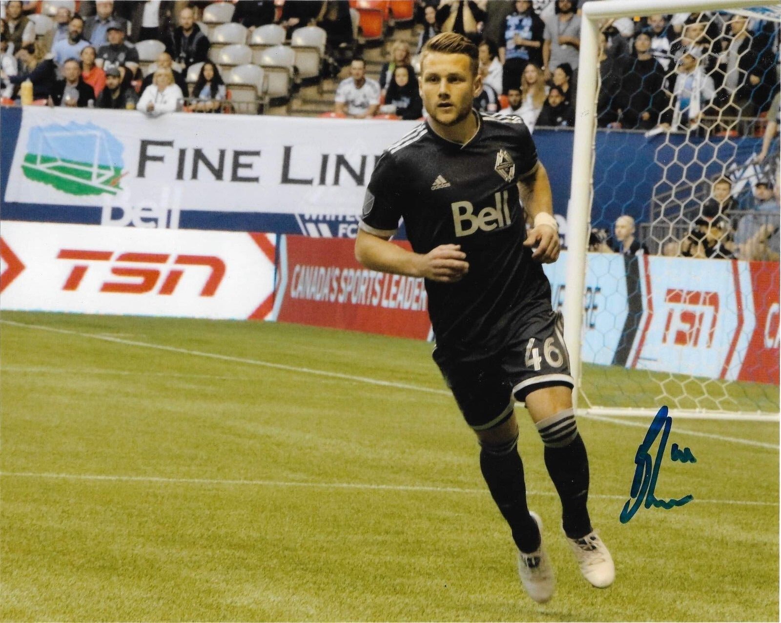 Vancouver Whitecaps Brett Levis Autographed 8x10 Photo Poster painting COA