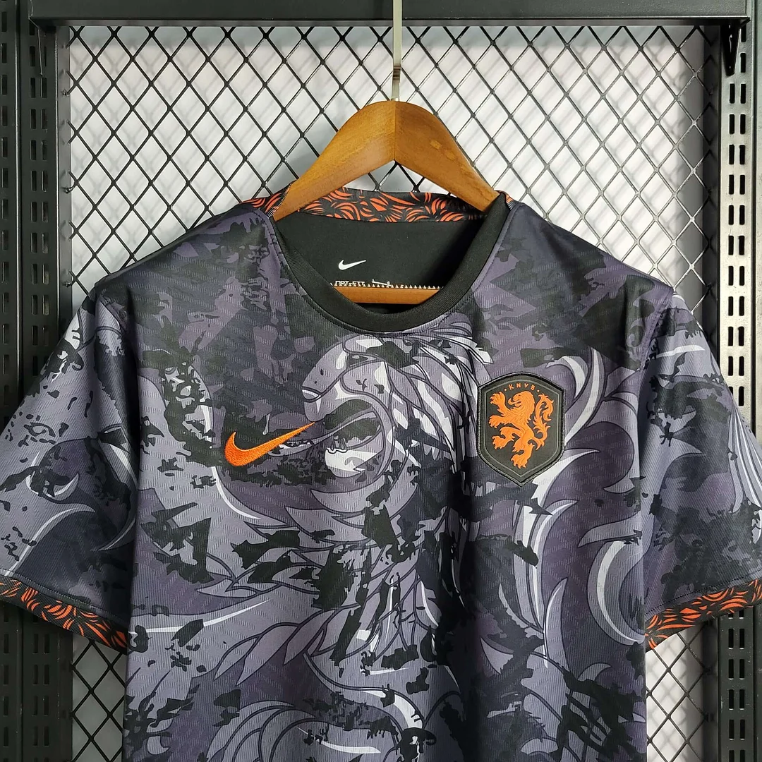 2024 Netherlands Special Edition Black Football Shirt 1:1 Thai Quality