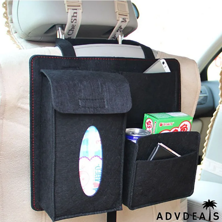 Car Organizer Multi Pocket Creative Car Storage Hanging Bag Back Seat Storage Hanger Bag