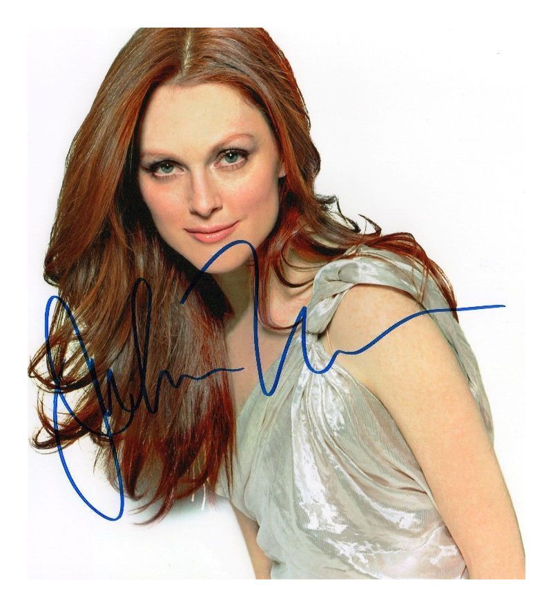 JULIANNE MOORE AUTOGRAPHED SIGNED A4 PP POSTER Photo Poster painting PRINT