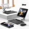 Z FOLD New Rotating Stand Wireless Bluetooth Keyboard and Mouse