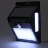100LED Solar Power Motion Sensor Wall Light Light Control and Human Sensing Security Outdoor Waterproof Garden Yard Lamp